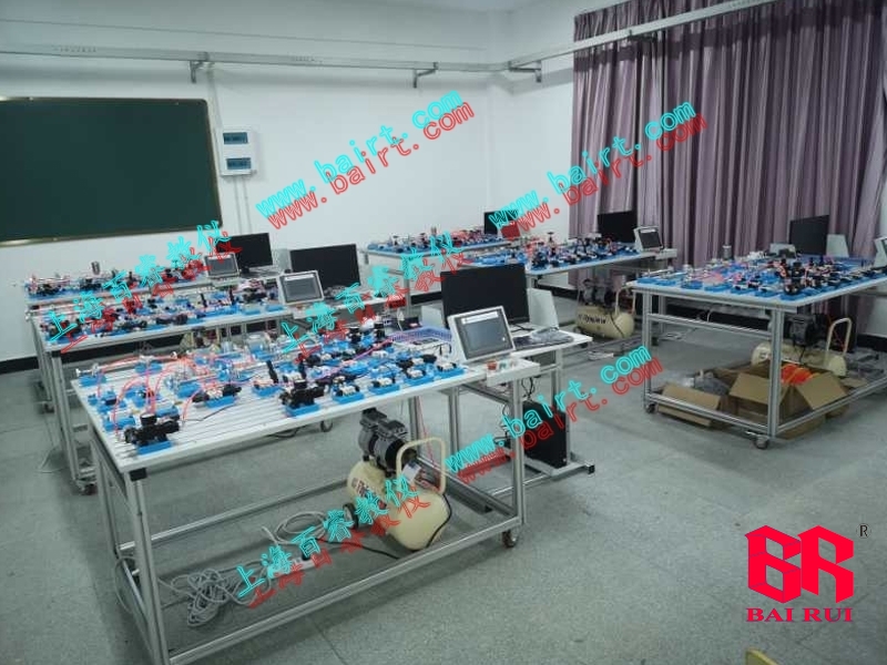 祝賀武夷學(xué)院機(jī)電工程學(xué)院定制氣壓傳動實驗臺順利通過驗收！